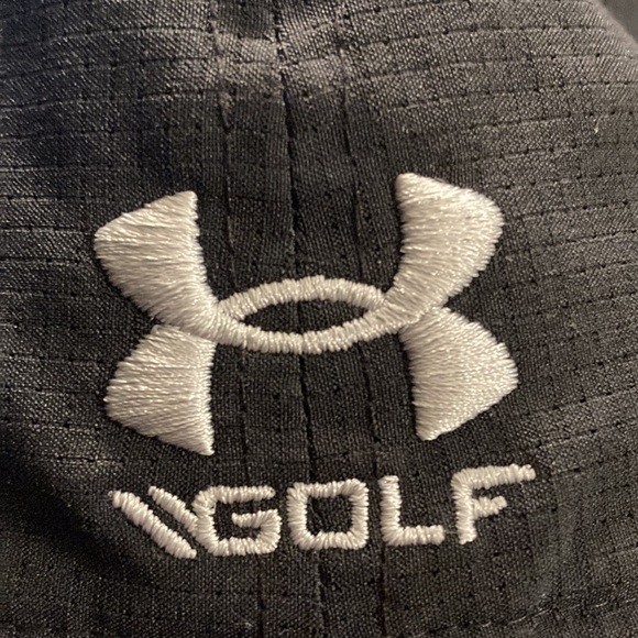 Under Armour Black Golf Hat Quick Dry - Picture 6 of 10